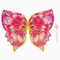 Карнавальный набор &laquo;Сказочная фея&raquo;, крылья 80 &times; 100 см, палочка