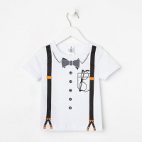 Футболка детская KAFTAN "Подтяжки" рост 98-104 Футболка детская KAFTAN "Подтяжки" рост 98-104