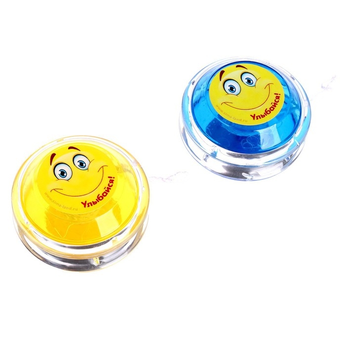 Йо-Йо «Улыбайся», цвета МИКС Йо-Йо «Улыбайся», цвета МИКС