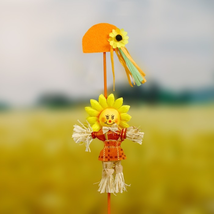 Огородное пугало &laquo;Солнце&raquo;, h = 53 см, МИКС, Greengo