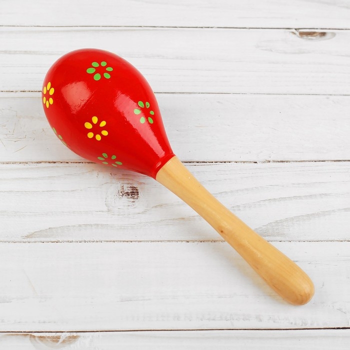 Игрушка музыкальная «Маракасы с картинкой», микс Игрушка музыкальная «Маракасы с картинкой», микс