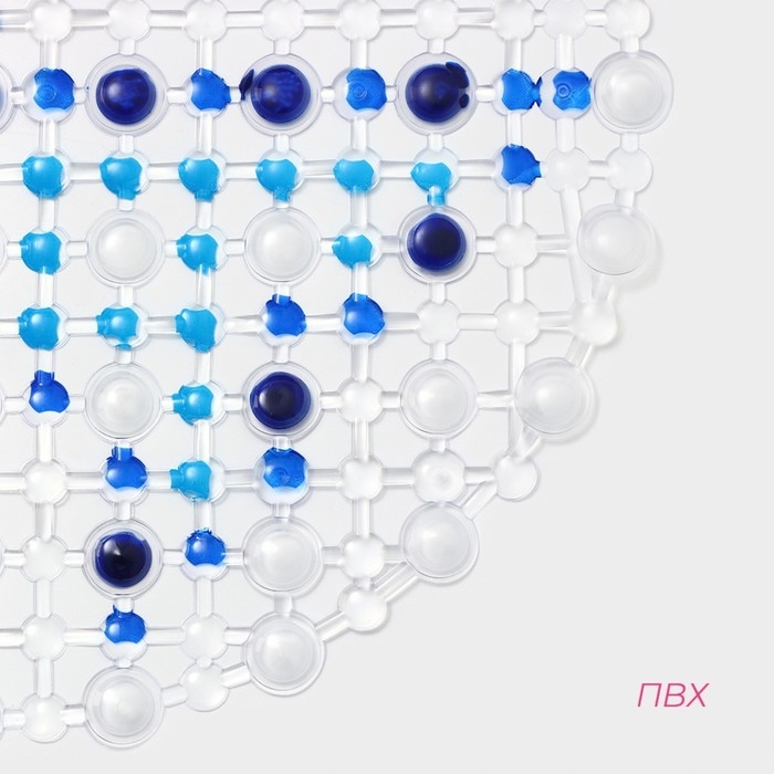 Коврик противоскользящий в ванну на присосках Доляна &laquo;Дельфин&raquo;, для детей, 35&times;65 см