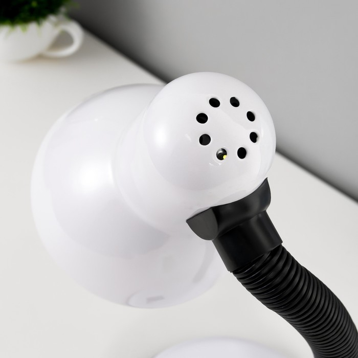 Лампа настольная Е27, с выкл. (220В) белая 34х14х14 RISALUX