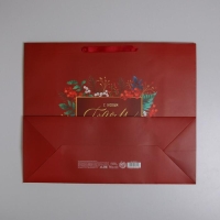 Пакет подарочный новогодний ламинированный «Роскошь волшебства», XL 49 х 40 х 19 см Пакет подарочный новогодний ламинированный «Роскошь волшебства», XL 49 х 40 х 19 см