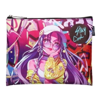 Папка для тетрадей А5, 245 х 200 х 10 мм, молния сверху, кож.зам, de VENTE Stay Cool, для девочек Папка для тетрадей А5, 245 х 200 х 10 мм, молния сверху, кож.зам, de VENTE Stay Cool, для девочек