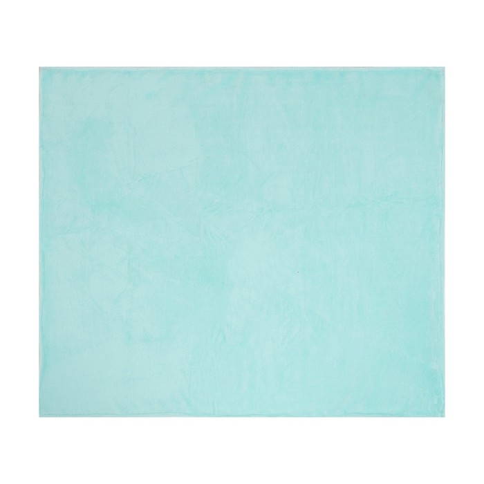 Плед Крошка Я 85х100 см, цвет бирюзовый, 100% полиэстер