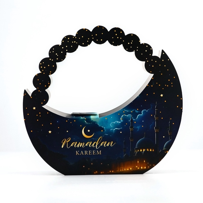 Коробка подарочная, упаковка, &laquo;Рамадан&raquo;, тиснение, 23 х 21 х 5 см