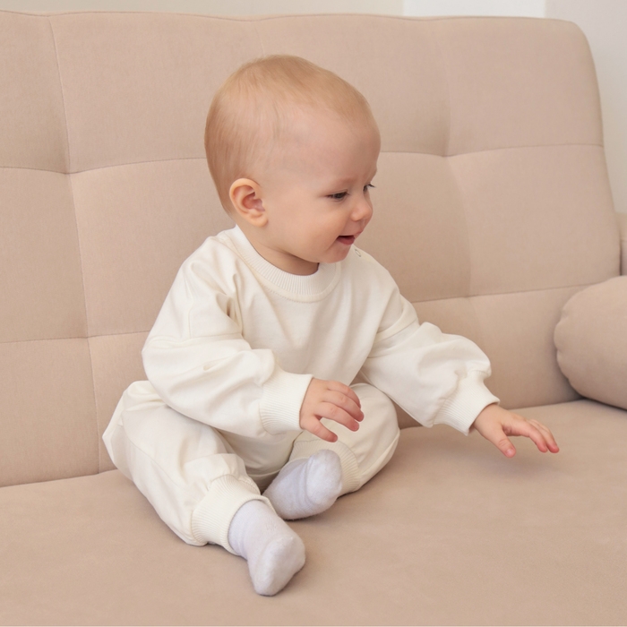 Комбинезон детский MINAKU цвет экрю, рост 62-68 см