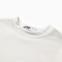 Костюм детский (свитшот, брюки) KAFTAN Plushy р.34 (122-128), белый