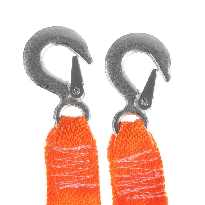 Трос-лента буксировочный TORSO, 3.5 т, 4 м, 2 крюка