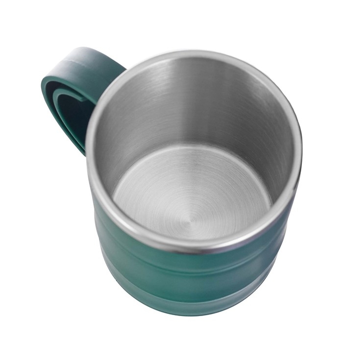 Термокружка Термокружка "Мастер К" Поход, 450 мл, с ручкой, сохраняет тепло 2 ч