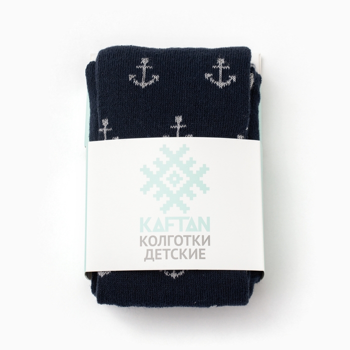 Колготки детские KAFTAN Колготки детские KAFTAN "Якоря" 92-98 см, синий