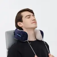 Дорожная подушка-массажер inRelax, синяя Дорожная подушка-массажер inRelax, синяя