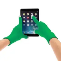 Перчатки сенсорные Urban Flow, зеленые, размер L/XL