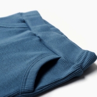 Комплект детский (лонгслив, штанишки), цвет тёмно-голубой, рост 86 см Комплект детский (лонгслив, штанишки), цвет тёмно-голубой, рост 86 см