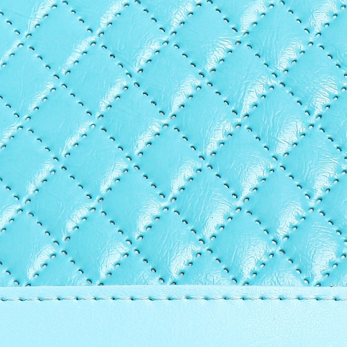 Ежедневник недатированный, A5, 136 листов, кожзам, deVENTE. Tailor, твердая обложка с поролоном, хлястик, перфорация, ляссе, блок 70%, голубой