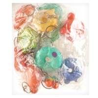 Мялка-сквиш &laquo;Страшилки&raquo;, на брелоке, цвет МИКС