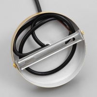 Светильник BayerLux "Фиш" Е27 40Вт золото  20х20х16-116см