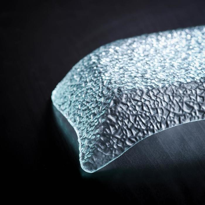 Блюдо стеклянное сервировочное &laquo;Акцент&raquo;, 24&times;15 см, прямоугольное, цвет прозрачный