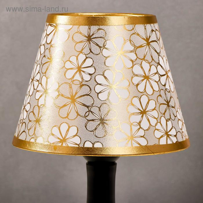 Лампа настольная 16151/1  E27 40Вт черный 19х19х29,5 см RISALUX