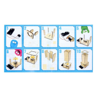 Конструктор электронный «Аэротруба», работает от батареек Конструктор электронный «Аэротруба», работает от батареек