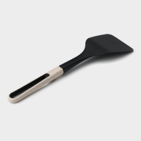 Лопатка Доляна Pronto, 35&times;9,5 см, цвет белый, чёрный