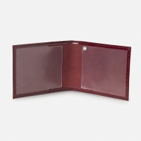 Обложка для удостоверения «МЧС России», цвет бордовый Обложка для удостоверения «МЧС России», цвет бордовый