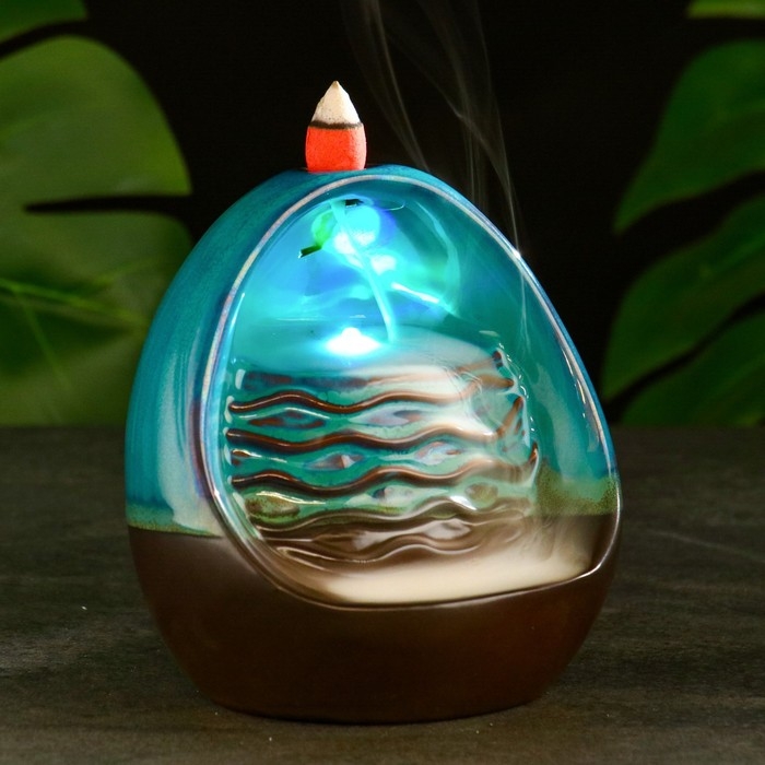 Подставка для благовоний Подставка для благовоний "Водопад", 13х11,5х13см, LR44 х2