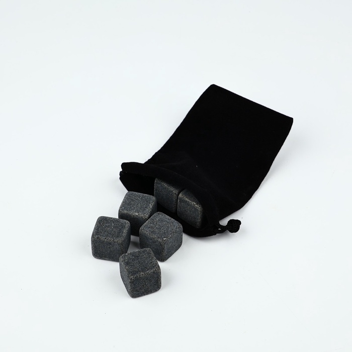 Подарочный набор &laquo;Все прекрасно&raquo;: камни для виски, портсигар