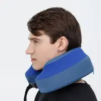 Дорожная подушка Piligrim, синяя