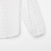 Рубашка детская MINAKU: Cotton collection цвет белый, рост 110 Рубашка детская MINAKU: Cotton collection цвет белый, рост 110