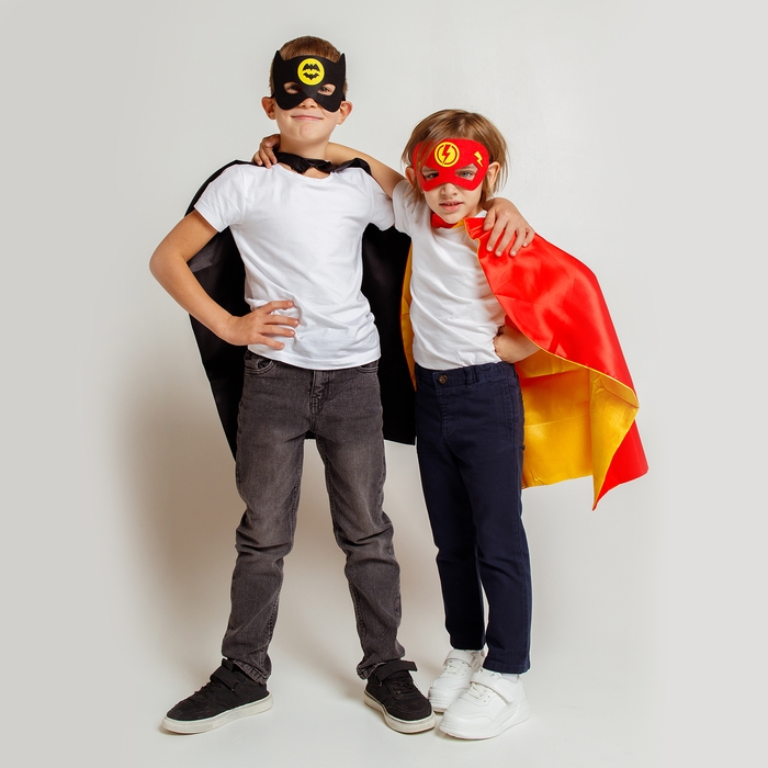 Карнавальный набор &laquo;Сумрачный воин&raquo;: плащ и маска