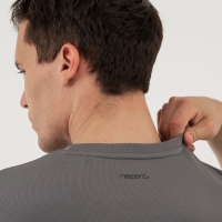 Футболка мужская, базовая, размер XL (52), цвет серый Футболка мужская, базовая, размер XL (52), цвет серый