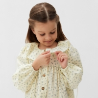 Платье детское с воротником KAFTAN, р.32 (110-116 см) Платье детское с воротником KAFTAN, р.32 (110-116 см)