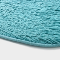 Коврик для дома Доляна &laquo;Пушистик&raquo;, 40&times;60 см, цвет голубой