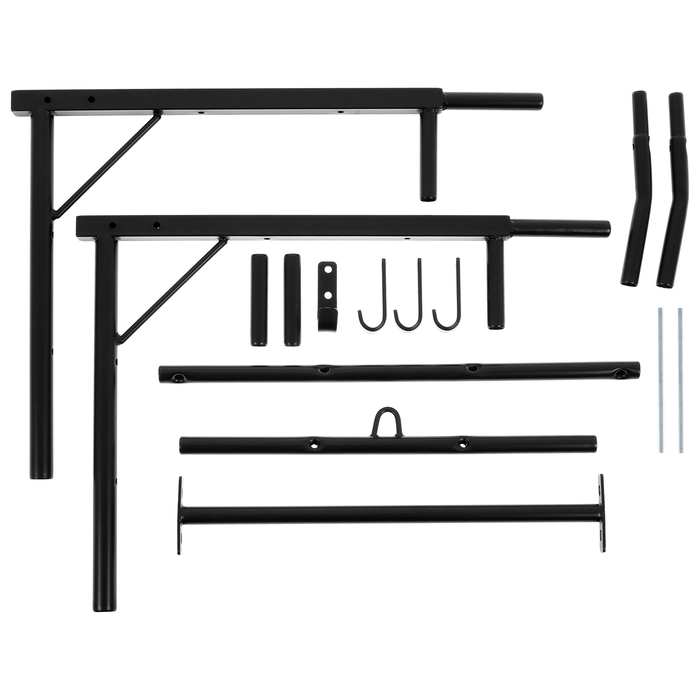Турник-брусья &laquo;Железное тело&raquo; 3 в 1, разборный, цвет чёрный