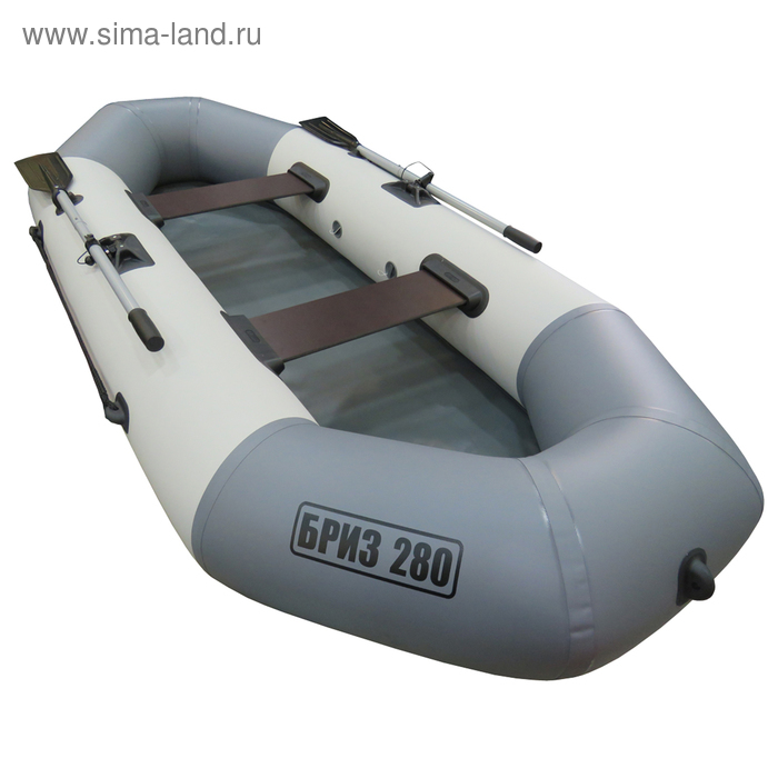 Лодка «Бриз» 280, цвет белый/серый Лодка «Бриз» 280, цвет белый/серый