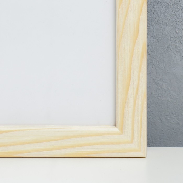 Фоторамка дерево Sasha 50х70 см неокрашенная (пластиковый экран)