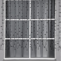 Гирлянда «Занавес» 2 × 1.5 м, IP65, УМС, тёмная нить, 360 LED, свечение белое, 220 В Гирлянда «Занавес» 2 × 1.5 м, IP65, УМС, тёмная нить, 360 LED, свечение белое, 220 В