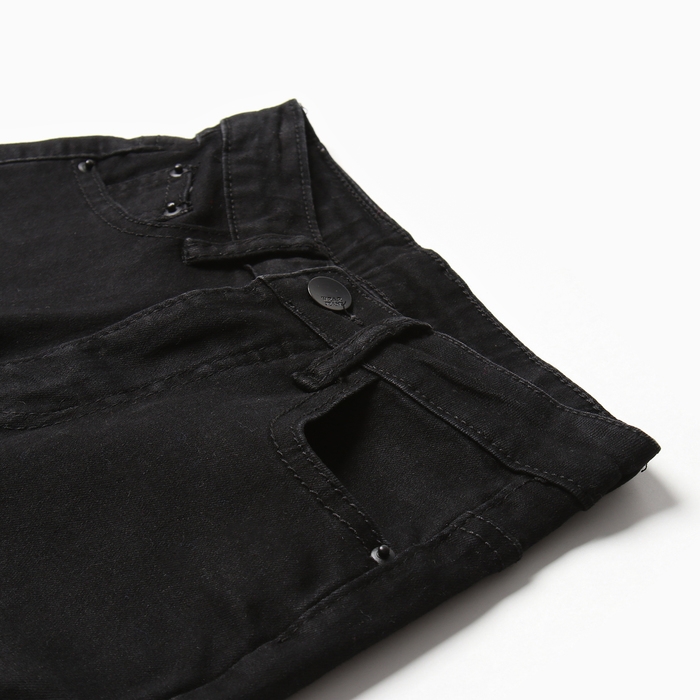 Джинсы для девочек, цвет чёрный, рост 122 см Джинсы для девочек, цвет чёрный, рост 122 см