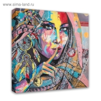 Картина на подрамнике "Загадка" 40*40 см