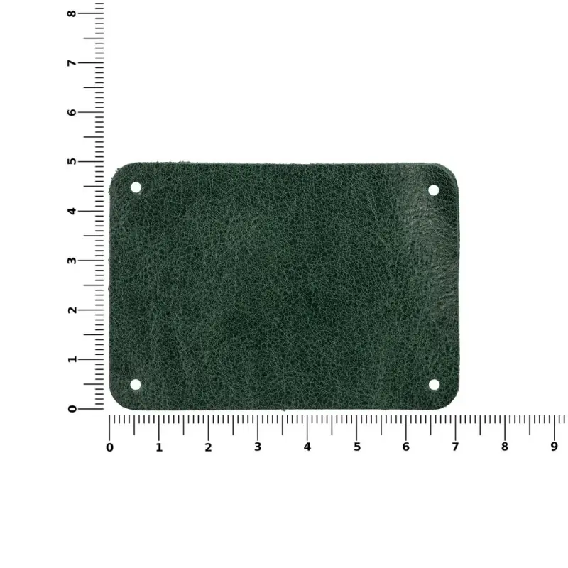 Лейбл кожаный Beta, XL, зеленый Лейбл кожаный Beta, XL, зеленый