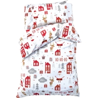 Постельное бельё Этель 1,5 сп "Christmas day", 143х215 см, 150х214 см, 50х70 см -1 шт, 100 % хлопок, бязь Постельное бельё Этель 1,5 сп "Christmas day", 143х215 см, 150х214 см, 50х70 см -1 шт, 100 % хлопок, бязь