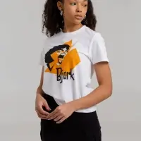 Футболка женская &laquo;Меламед. Bjork&raquo;, белая, размер M