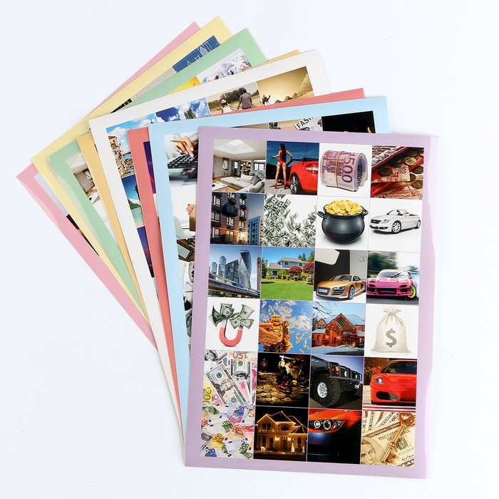 Карта желаний своими руками &laquo;Открой свои истинные желания&raquo;, набор для творчества.