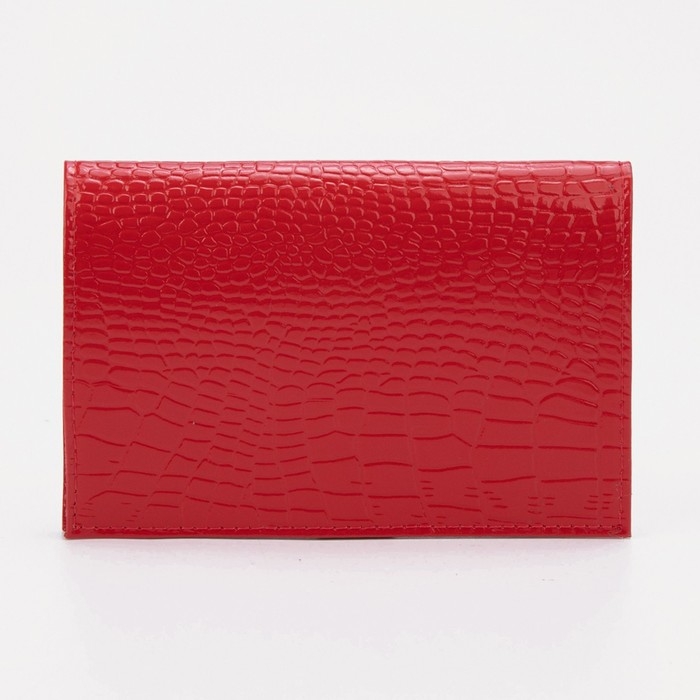 Обложка для паспорта, цвет красный