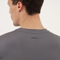 Рашгард мужской с дл. рукавом, базовый, размер XXL (54), цвет серый Рашгард мужской с дл. рукавом, базовый, размер XXL (54), цвет серый