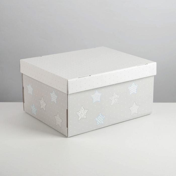 Коробка подарочная складная, упаковка, &laquo;Для секретиков&raquo;, 31 х 25.5 х 16 см