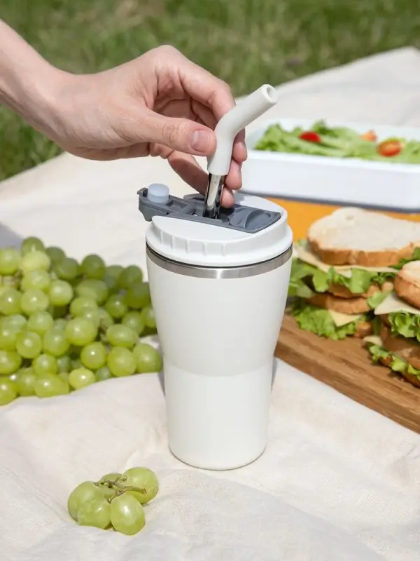 Термостакан Sapporo без логотипа, белый Термостакан Sapporo без логотипа, белый