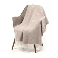 Плед &laquo;Селигер&raquo;, песочный